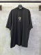 Balenciaga Logo Printed Short Sleeve Unisex Casual Oversize T-shirt