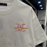 Louis Vuitton 26SS Fashion Foam Embroidered Logo Short Sleeve Unisex Casual Versatile T-shirt