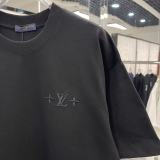 Louis Vuitton 26SS Fashion Embroidered Logo Short Sleeve Unisex Casual Versatile T-shirt