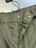 Prada Classic Triangle Logo Nylon Flip Pocket Work Shorts