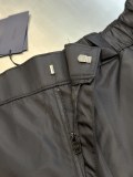 Prada Classic Triangle Logo Nylon Flip Pocket Work Shorts