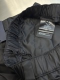 Prada Classic Triangle Logo Nylon Flip Pocket Work Shorts