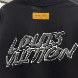 Louis Vuitton 26SS Fashion Embroidered Logo Short Sleeve Unisex Casual Versatile T-shirt