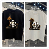 Louis Vuitton 26SS Fashion Logo Printed Short Sleeve Unisex Casual Versatile T-shirt