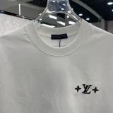 Louis Vuitton 26SS Fashion Embroidered Logo Short Sleeve Unisex Casual Versatile T-shirt