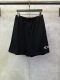 Balenciaga Classic 3D Embroidered Casual Shorts Unisex Casual Versatile Sports Shorts