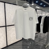 Loewe 26SS Fashion Logo Printed Embroidered Short Sleeve Unisex Casual Versatile T-shirt