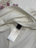 Louis Vuitton Fashion Ribbon Cherry Blossoms Round Neck T-Shirt Couple Versatile Casual Short Sleeves
