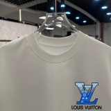 Louis Vuitton 26SS Fashion Gradient Logo Printed Short Sleeve Unisex Casual Versatile T-shirt