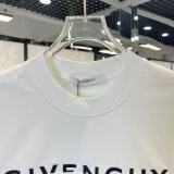 Givenchy 26SS Fashion Embroidery Splicing Logo Short Sleeve Unisex Casual Oversize T-shirt