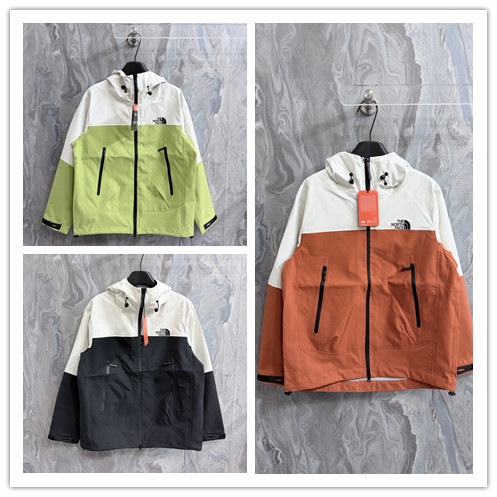 The North Face Unisex Fashion Logo Printed Splicing Hoodie Jacket