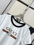 Gucci Classic Logo Printed Short Sleeve Women's Casual Versatile T-shirt