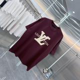 Louis Vuitton 26SS Classic 3D Logo Printed Round Neck Short Sleeve Couple's Casual Versatile T-shirt
