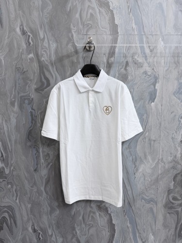 Burberry 26SS Classic Embroidered Heart Letter B Polo Shirt
