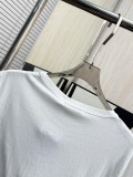 Dior 26SS Classic Embroidered Bee Logo Short Sleeve Women's Casual Versatile T-shirt