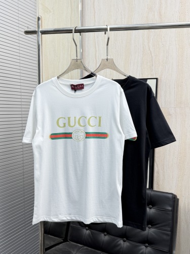 Gucci 26SS Classic Logo Printed Short Sleeve Women's Casual Versatile T-shirt