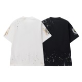 Chrome Hearts 26SS Classic Patchwork Embroidered Short Sleeve Unisex Casual Washed T-shirt