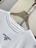 Prada Classic Logo Printed Short Sleeve Women's Casual Versatile T-shirt