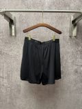 Louis Vuitton 26ss Classic Logo Printed Elastic Waist Zipper Side Bag Sports Shorts