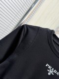Prada Classic Logo Printed Short Sleeve Women's Casual Versatile T-shirt