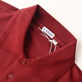 Burberry New Classic Embroidered Logo Collar Polo Shirt