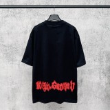 Balenciaga 26SS High Street Logo Printed Short Sleeves Unisex Casual Oversize T-shirt