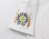 Chrome Hearts 26SS Classic Patchwork Embroidered Short Sleeve Unisex Casual Washed T-shirt