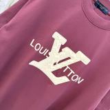 Louis Vuitton 26SS Classic 3D Logo Printed Round Neck Short Sleeve Couple's Casual Versatile T-shirt
