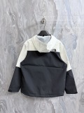 The North Face Unisex Fashion Logo Printed Splicing Hoodie Jacket