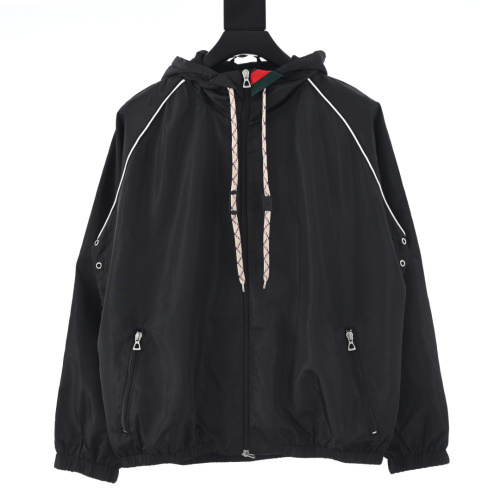 Gucci Classic Versatile Zipper Pocket Hoodie Unisex Casual Jacket