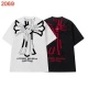Chrome Hearts 26SS Classic Patchwork Embroidered Short Sleeve Unisex Casual Washed T-shirt