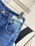 Chanel 26SS Classic Retro Causal Washed Denim Shorts