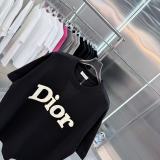 Dior 26SS Personalized 3D Logo Printed Round Neck Short Sleeve Couple's Casual Versatile T-shirt