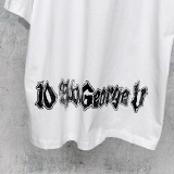 Balenciaga 26SS High Street Logo Printed Short Sleeves Unisex Casual Oversize T-shirt