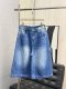 Chanel 26SS Classic Retro Causal Washed Denim Shorts