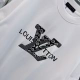 Louis Vuitton 26SS Classic 3D Logo Printed Round Neck Short Sleeve Couple's Casual Versatile T-shirt