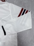 Thom Browne Couple's Classic Four Bar Hooded Sunscreen Clothes