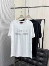 Gucci 26SS Classic Logo Printed Short Sleeve Women's Casual Versatile T-shirt