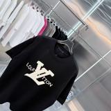 Louis Vuitton 26SS Classic 3D Logo Printed Round Neck Short Sleeve Couple's Casual Versatile T-shirt
