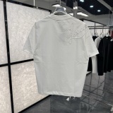Balenciaga 26SS Personalized Embroidered Logo Short Sleeve Unisex Casual Versatile T-shirt