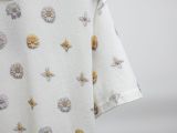 Louis Vuitton Fashion Full Flower Logo Printed T-shirt Unisex Loose Casual Short Sleeve