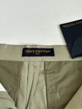 Louis Vuitton 26SS Unisex Fashion Embroidered Logo Casual Work Shorts