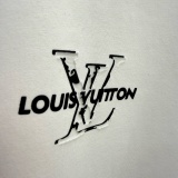 Louis Vuitton 26SS Classic Logo Printed Short Sleeve Couple's Casual Versatile T-shirt