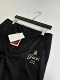 Gucci 26SS Fashion Logo Crown Printed Collar Jacket Casual Straight Pants Set
