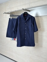 Gucci 26SS New Fashion Full GG Casual Short Sleeved Shirt Set