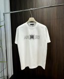 Amiri 26SS Classic 3D Logo Printed Round Neck Short Sleeve Couple's Casual Versatile T-shirt