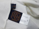 Louis Vuitton Fashion Full Flower Logo Printed T-shirt Unisex Loose Casual Short Sleeve