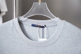 Louis Vuitton 26SS Classic Patchwork Embroidered Badge Short Sleeve Unisex Versatile Loose T-shirt