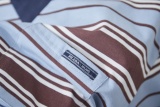 Prada Fashion Logo Printed Stripe Short Sleeve Unisex Casual Versatile T-shirt