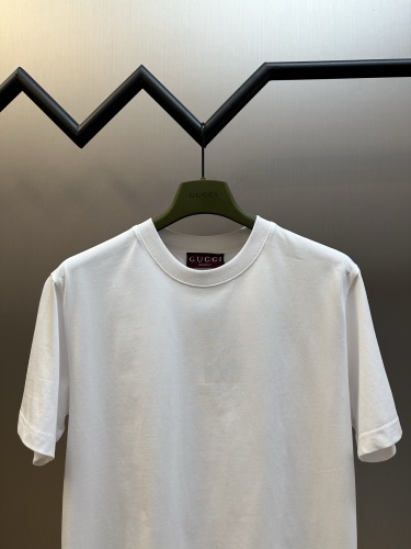 Gucci Classic Logo Printed Short Sleeve Couple Casual Loose T-shirt